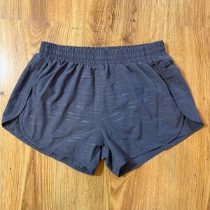Puliou Women's Charcoal Athletic Shorts